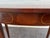 Brown Vintage Hepplewhite Mahogany Marquetry Inlaid Hall Console Table. For Sale - Image 8 of 11