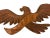 Vintage Large Carved 1776 American Eagle Wingspan Wall Sculpture For Sale - Image 4 of 10