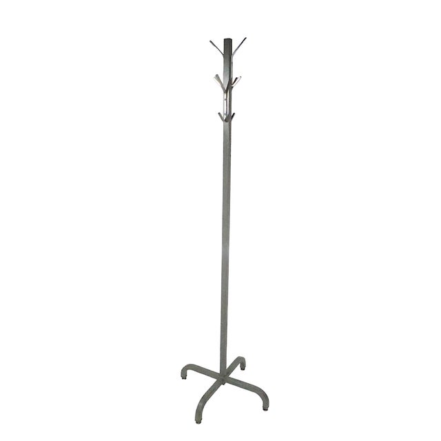 Industrial Mid Century Coat Tree Stand Rack | Chairish