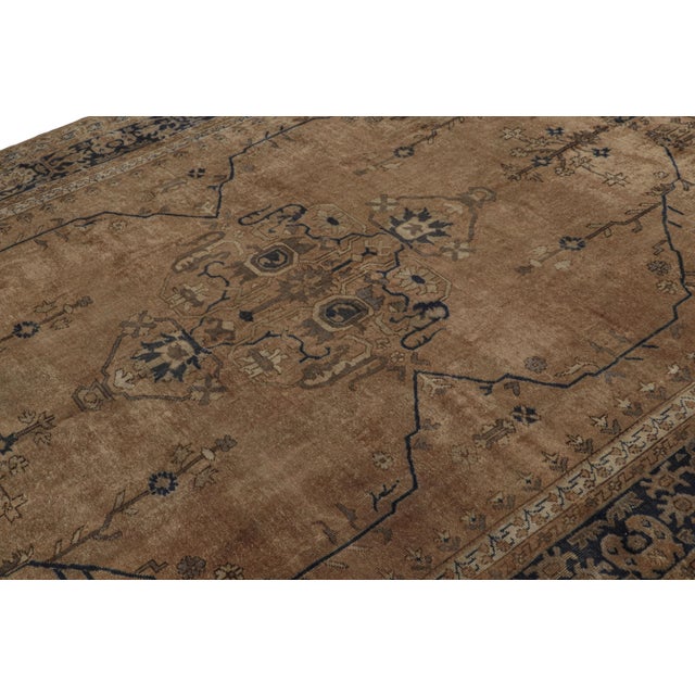 1920s Antique Turkish Isparta Rug With Geometric Floral Patterns For Sale - Image 5 of 7