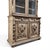 Ecru 19th Century French Renaissance Revival Carved Oak Bookcase ~ Cabinet in Stripped Oak For Sale - Image 8 of 16