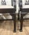 Brown Vintage Chippendale Dining Arm and Side Chairs - Set of 4 For Sale - Image 8 of 11