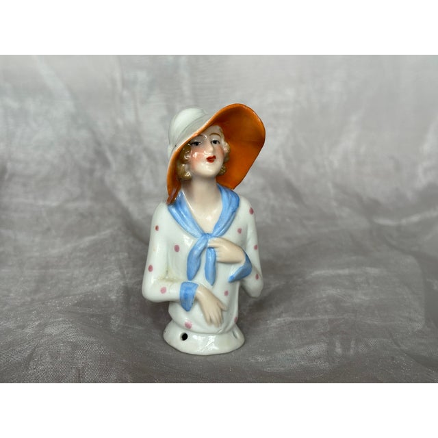 Fasold & Stauch German Porcelain Flapper Girl Figurine For Sale - Image 10 of 13