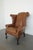 2000 - 2009 Hancock & Moore George III Tufted Wing Chair For Sale - Image 5 of 16