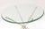 Vintage Silver-Plate Tripod and Glass Folding Side or Drink Tables 1960's For Sale In Miami - Image 6 of 10