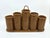 Vintage utensil holder serving caddy Great for entertainment! All one piece. 1970s era made of rattan.