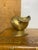 Vintage Small Brass Art Deco Styled Nautilus Shell Planter For Sale - Image 4 of 4