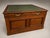 Wood Monumental 19th Century Mahogany Campaign Partner’s Library Desk For Sale - Image 7 of 12