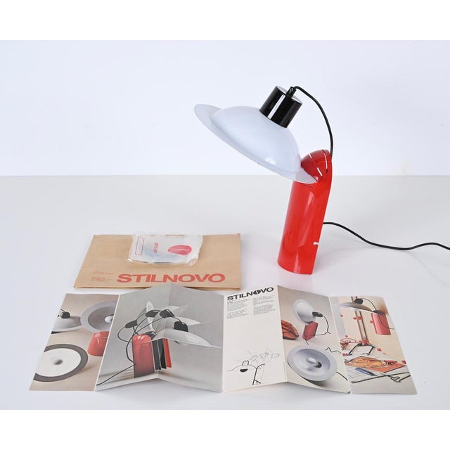 Stilnovo Vintage Lampiatta Table or Wall Lamp by De Pas for Stilnovo, Italy, 1970s For Sale - Image 4 of 18