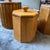 Set of Three 1960s Scandinavian Style Wood European Ice Buckets For Sale - Image 6 of 10