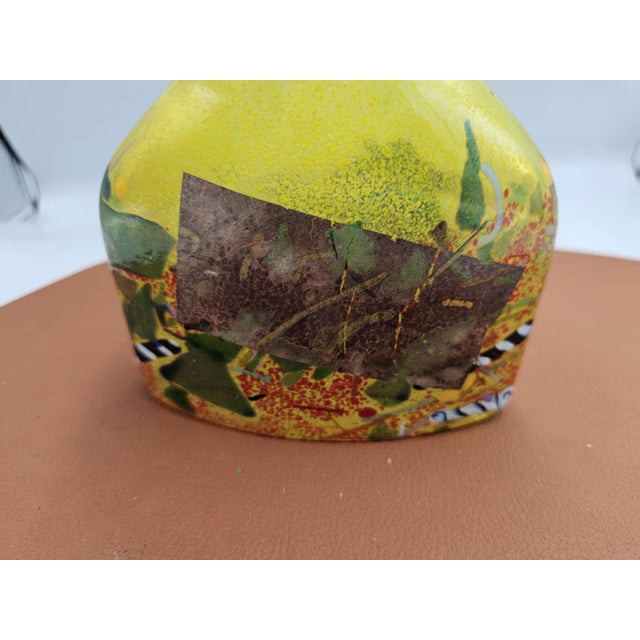 Satellite Glass Bottle Vase by Bertil Vallien for Kosta Boda, 1960s For Sale - Image 6 of 8