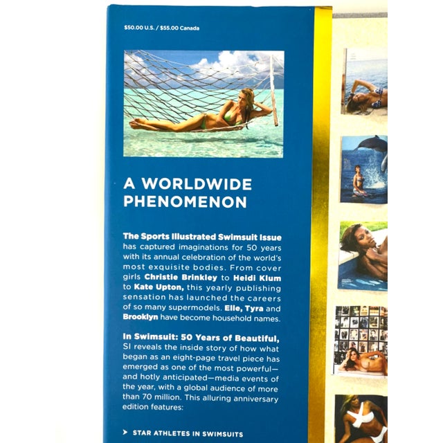 Sports Illustrated Swimsuit: 50 Years of Beautiful Coffee Table Book (2004) For Sale - Image 13 of 14