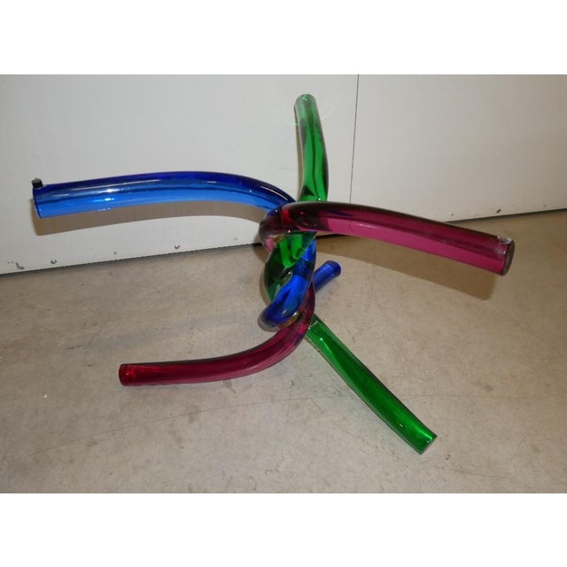 Low Coffee Table in Murano Glass, 1970s For Sale - Image 10 of 14