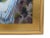 Blue Silvio Silvestri, Listed Artist Eagle Falls Lake Tahoe California Oil Painting Including the Antiqued Gold Wood Frame For Sale - Image 8 of 12