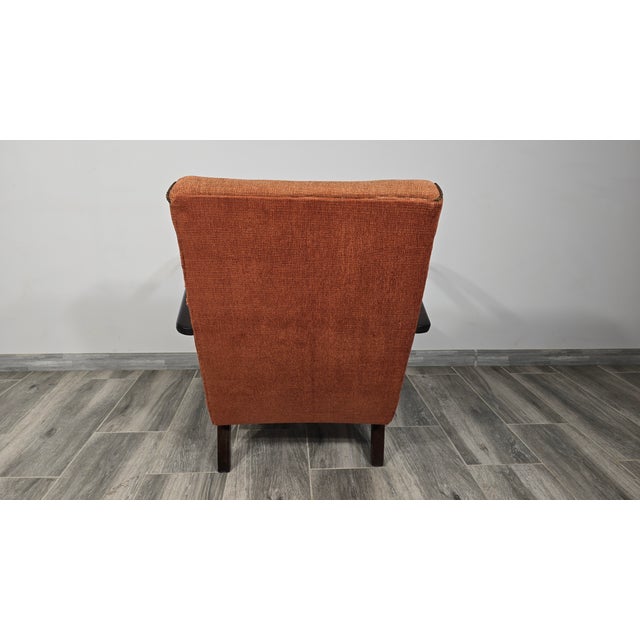 Art Deco Lounge Chair from Jindrich Halabala For Sale - Image 5 of 10