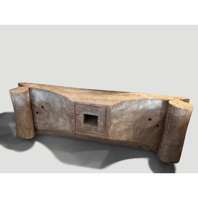 1950s Andrianna Shamaris Sculptural Column Base For Sale - Image 10 of 18