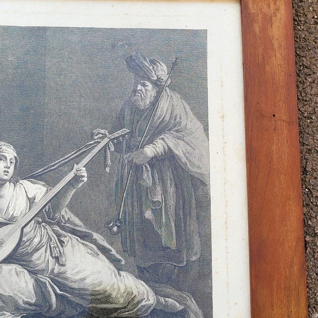 AP Maggiotto, Voltaire's Zaire, 19th Century, Engravings, Framed, Set of 2 For Sale - Image 15 of 18
