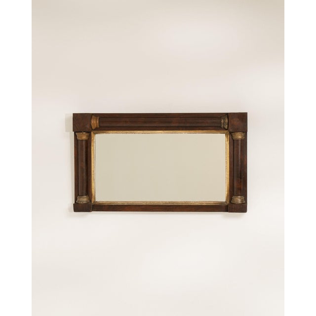 19th Century 19th Century France Gold Wood Mirror For Sale - Image 5 of 8