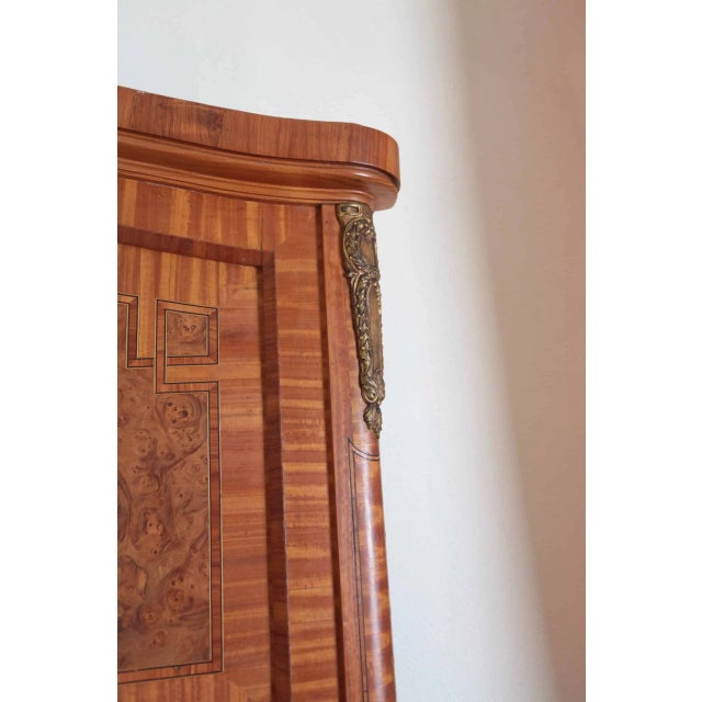 Large Antique Classicist Trumeau Mirror For Sale - Image 4 of 6