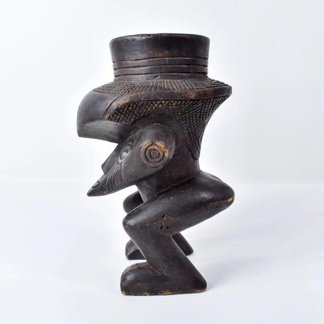 Early 20th Century Kuba Lele Figural Cup For Sale - Image 10 of 18