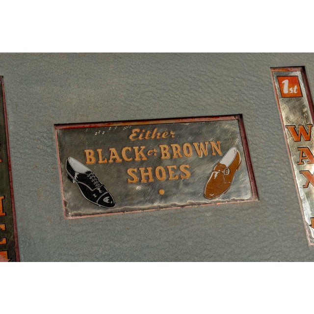 Vintage Coin-Op Shoe Shine Machine For Sale In Chicago - Image 6 of 8