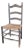 Antique Ladder Back Chair For Sale