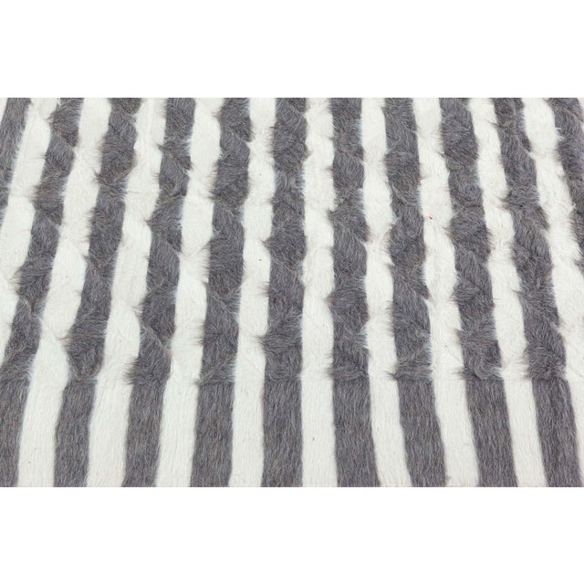 Modern Turkish Goat Hair Runner by Doris Leslie Blau For Sale - Image 4 of 9