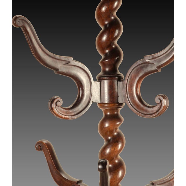 Early 19th Century Large 19th Century Carved Hall Stand, 1830s For Sale - Image 5 of 12