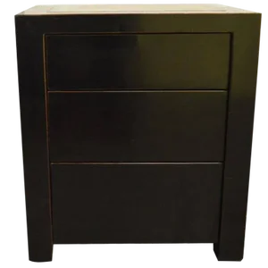 Chinese Bedside Cabinet With Inset Stone Top, 20th Century