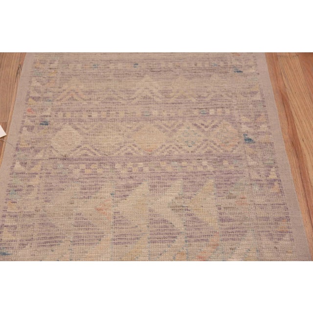 Textile Nazmiyal Collection Modern Runner Rug For Sale - Image 7 of 7