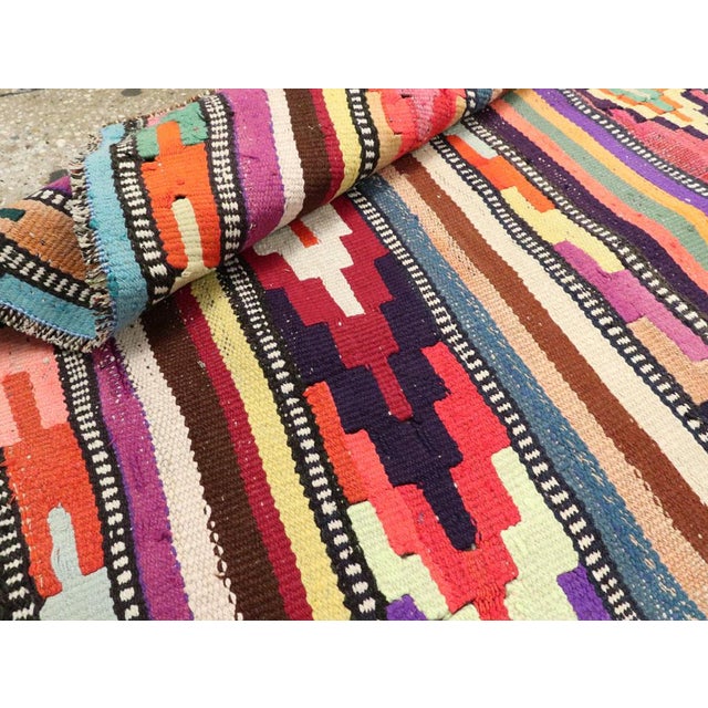 Galerie Shabab Collection Mid-20th Century Persian Flatweave Kilim Rug For Sale - Image 9 of 9