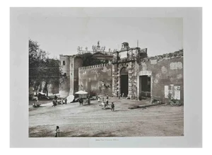 Rome, Porta S. Giovanni, Vintage Photo, 1890s