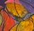 Beautiful Abstract Painting + Charcoal on Paper - Unusual Color - Legs + Lyrical Shapes For Sale - Image 4 of 4