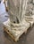 Grand Fluted Verde Alpi Marble Columns on Stepped Bases, Set of 2 For Sale - Image 6 of 9