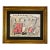 Early Purvis Young Miami Urban Expressionist Mixed Media Drawing Framed For Sale