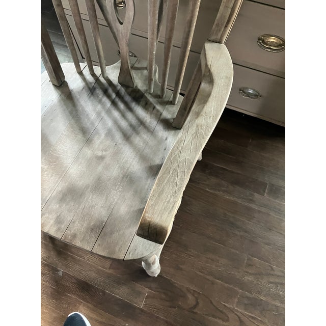 Traditional Vintage Wheel Back Chair ZPM Radomsko From Poland For Sale - Image 3 of 10