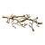 Gilded Tree Branch Decorative Object For Sale