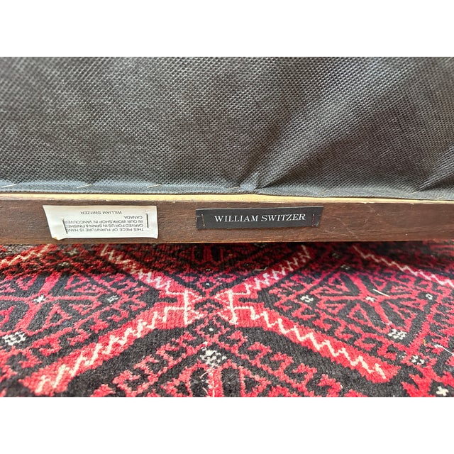 Sand Early 21st Century William Switzer Bergere Chair For Sale - Image 8 of 11