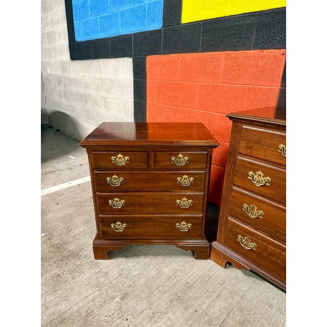 Knob Creek Fine Home Furnishing Set Fully Cherry Wood – Fully Restored Postmodernism For Sale - Image 4 of 8