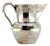 Silver Wine Jug with Reliefs and Applications of Leaves and Grapes For Sale