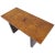 Wood Inlaid Burl Wood and Macassar Bench or Occasional Table by Andrew Szoeke For Sale - Image 7 of 7