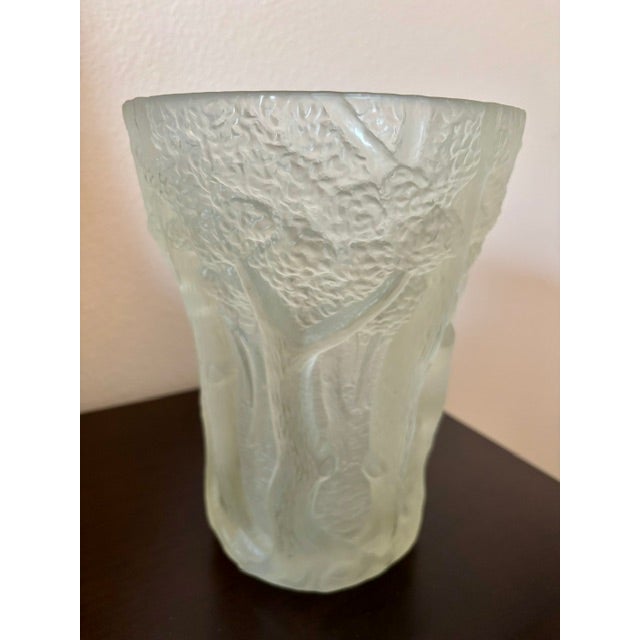 1930s Art Deco Barolac “Dans La Forêt” Forest Vase, Attributed to Josef Inwald, Circa 1930s For Sale - Image 5 of 7
