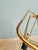 Gold Mid-Century Rolling Serving Cart in Openwork Brass and Glass, 1960s For Sale - Image 8 of 9