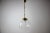 Large Vintage Czech Glass Pendant, 1970s For Sale - Image 10 of 10