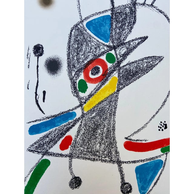 Joan Miró - Maravillas con variations n-2 Lithography 35.7x49.6cm Signed in the plate 1975 Edition of 1500 copies on...