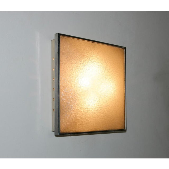Glass Flush Mount from Fontana Arte, 1950s For Sale - Image 10 of 15