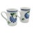 Traditional Vintage Dansk International Sage Song Coffee Mug Set – Scandinavian Floral 10oz Cups For Sale - Image 3 of 12