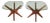 Adrian Pearsall Model L1618-Et Craft Associates Jacks End Tables - A Pair For Sale