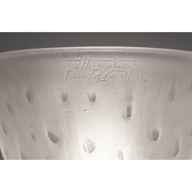 Silver French Art Deco Wall Sconces by Capon & Muller Freres 1930 France - A Pair For Sale - Image 8 of 12