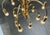 Metal Vintage German Brass Chandelier from Star Leuchten, 1970s For Sale - Image 7 of 18